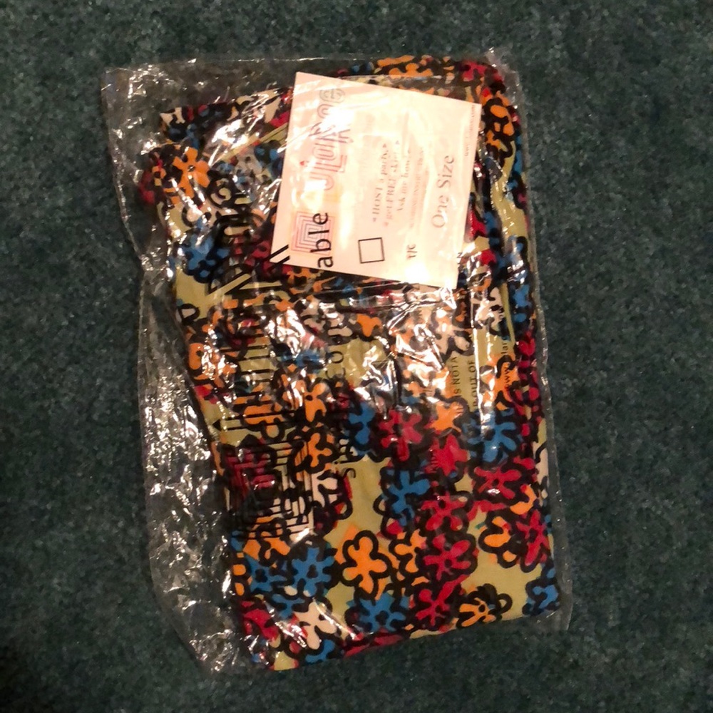 Brand new in bag, Lularoe floral leggings OS